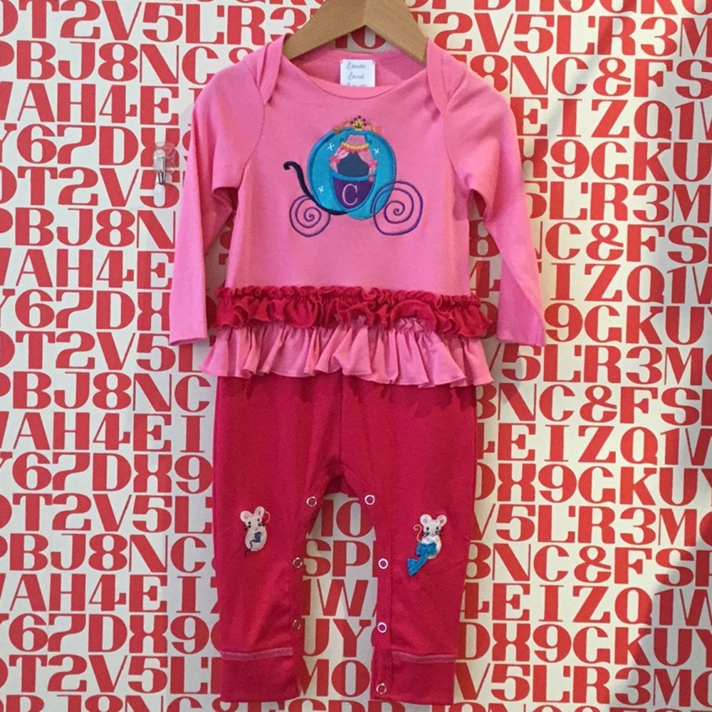 Lemon Loves Layette Wishful Romper, NEW WITH TAGS, 3-6 months!